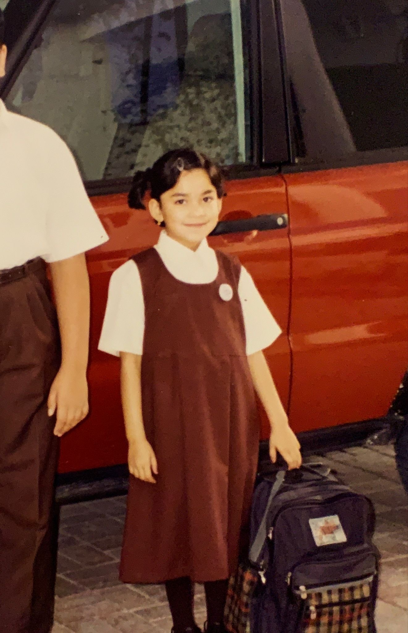 Mary as a child