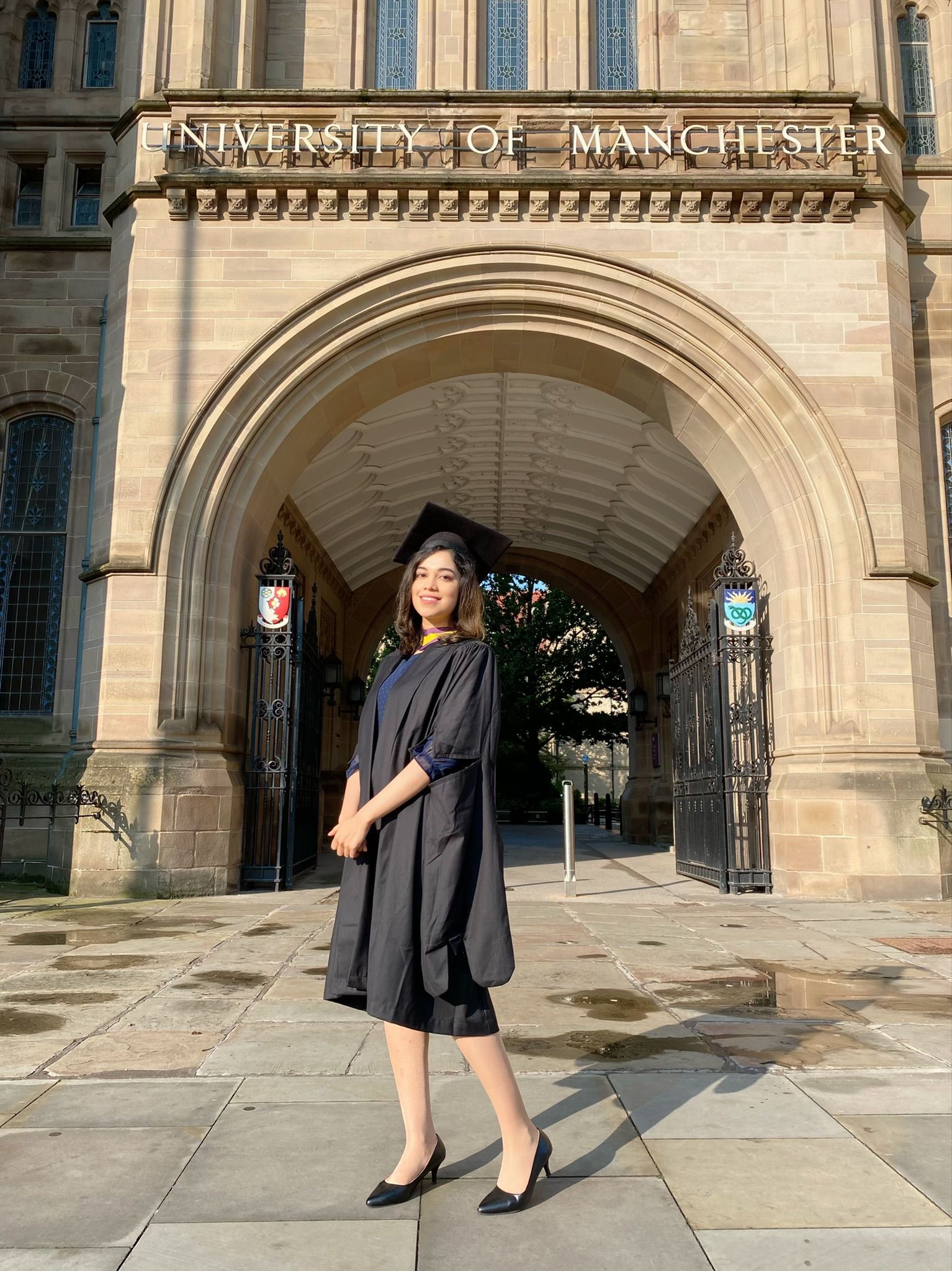 Mary at her graduation