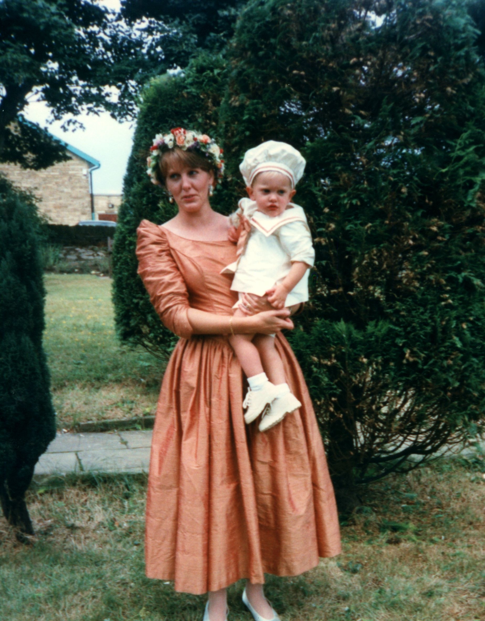 Sam as a baby